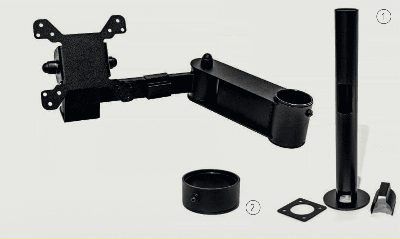 Кронштейн телескопічний LP-ARM-TL-200-320 - фото 1